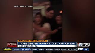 Transgender women kicked out of bar
