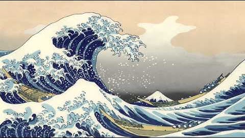 The Great Wave in Motion
