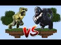 ILHA DO HULK VS ILHA DO KING KONG no MINECRAFT !!