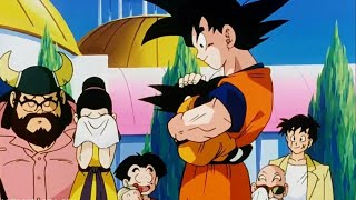 Goku says goodbye