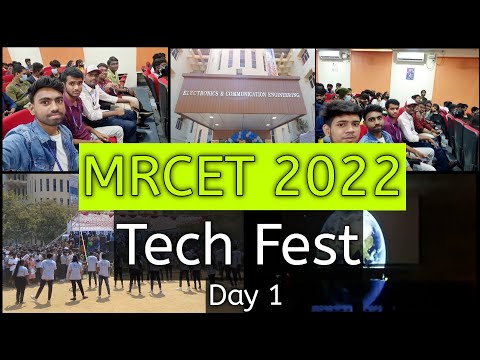 MRCET 2022 Tech Fest //Malla Reddy College of Engineering and Technology Tech Fest 2022