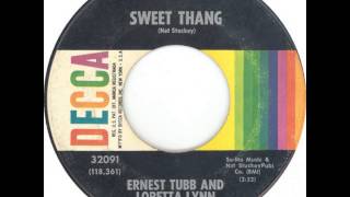 Miniatura de "Ernest Tubb & Loretta Lynn ~ Sweet Thang"