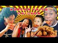 Korean Fried Chicken MUKBANG || For the first time.