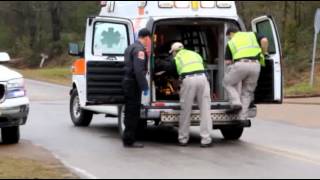 Two Vehicle MVA With One Injury