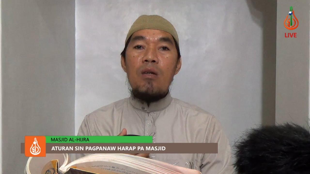 Aturan sin Pagpanaw Harap pa Masjid - Shaykh Allim Nading (Tausug)