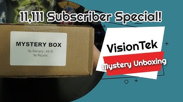 VisionTek Mystery Box Unboxing: 11,111 Subscriber Special!