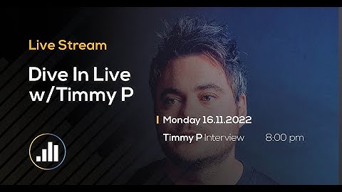 Dive in Live w/Timmy P