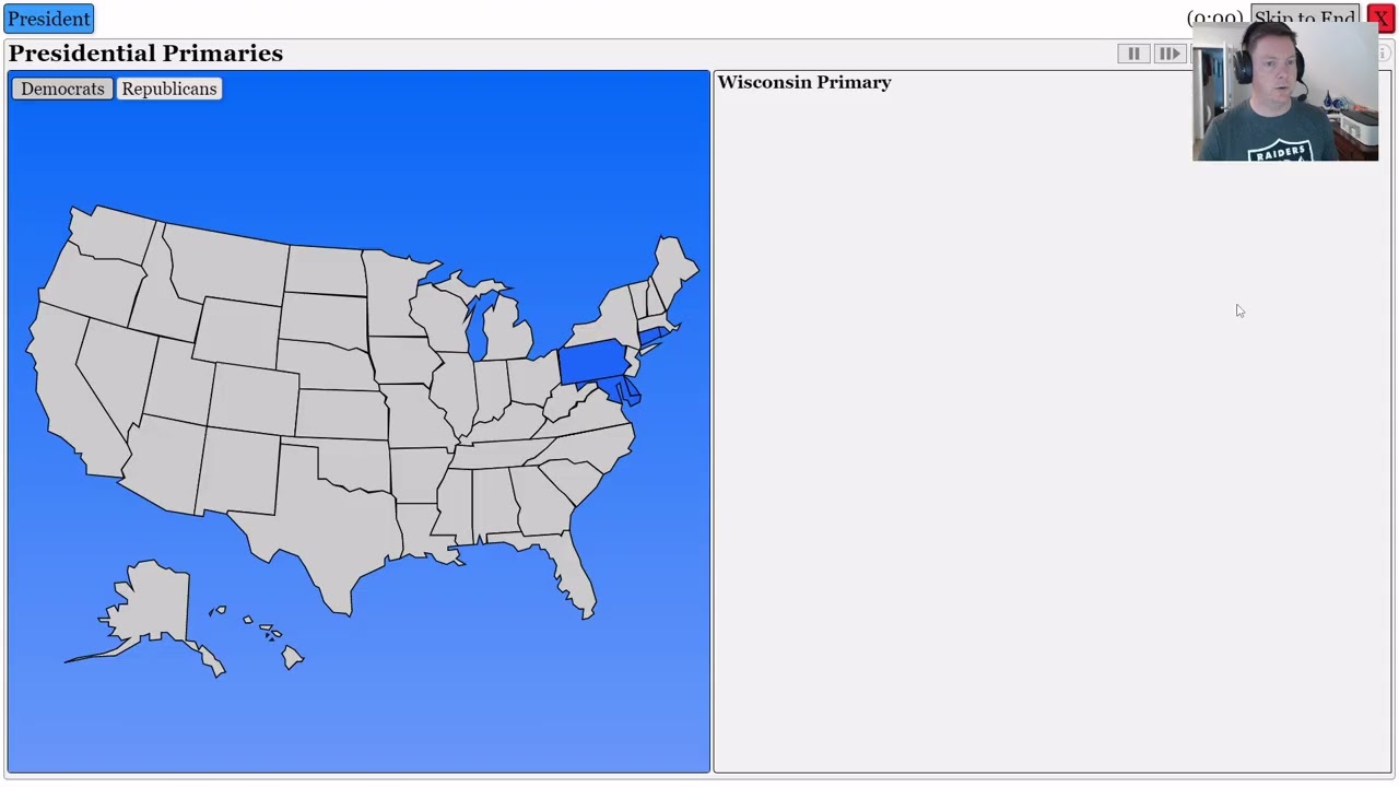 Political process game episode 18 final push for the white house