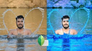 Snapseed Best Water Color Change Editing Trick | Snapseed Retouch Photo Editing | Snapseed Edits