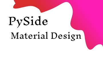 PySide6 QtMaterial  - Material Design