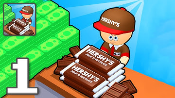 Sweet Rush - Gameplay Walkthrough Part 1 - Tutorial Service Customers Candy (iOS, Android)