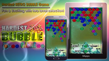 Hardest RETRO bubble Game  - HD Free on Googleplay