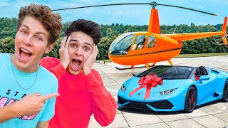 Surprising Brent Rivera With 24 gifts in 24 hours!