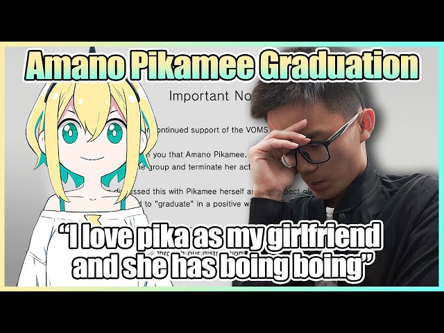 Amano Pikamee Graduation - I love pika as my girlfriend and she has boing  boing 