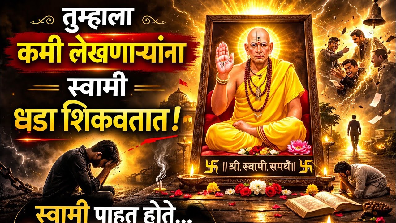 तुला कमी लेखणाऱ्यांना स्वामी कसे धडा शिकवतात😱#swamisamarth #marathistoryhub 