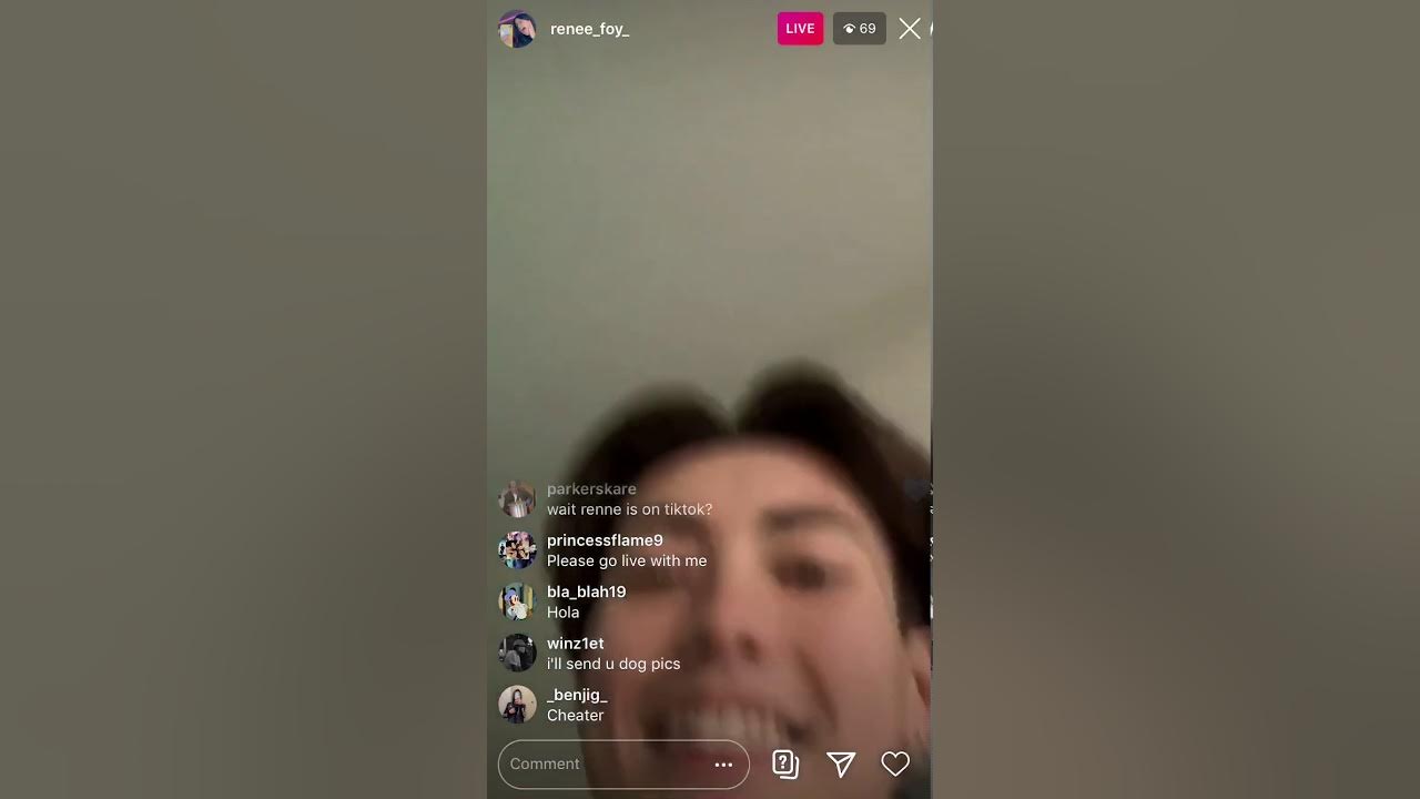 renee foy and andrew foy instagram live YouTube