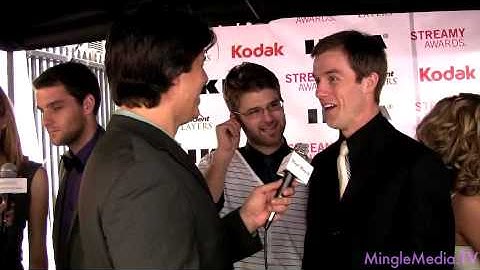 Mark Iverson & Chris Smith @ 2nd Annual Streamy Awards LIVE from the Red Carpet