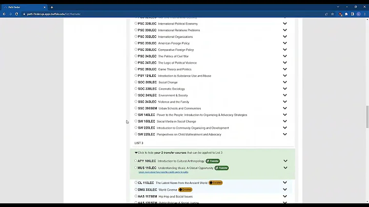 Path Finder Selection Tutorial