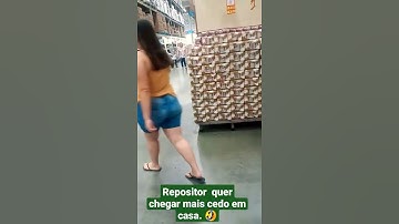 Quando repositor quer sair mais cedo.  🤣🇧🇷