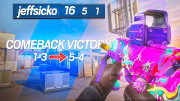 *16-5 FULL GAME* INSANE COMEBACK DOWN 1-3 IN A CONTROLLER CHAMPION RANKED LOBBY - Rainbow Six Siege 