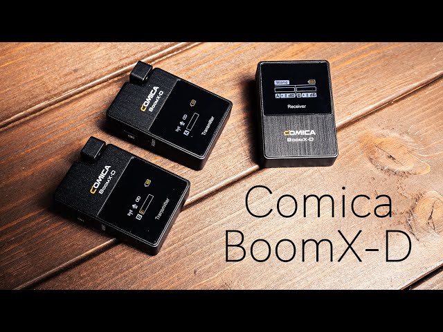 コスパ最強の2chワイヤレスマイク！COMICA BOOM X-Dを試す。軽量
