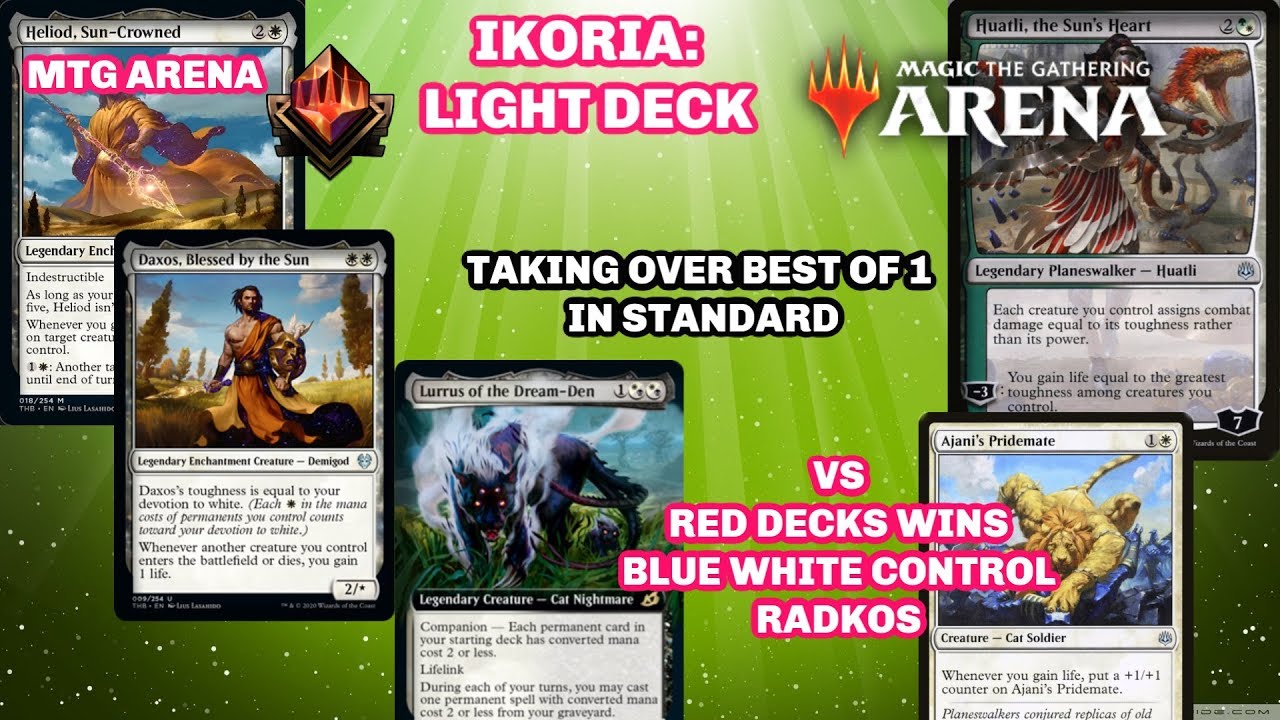 MTG Standard Light Deck Dominating Top 8 Decks in the Best of 1 MTGA