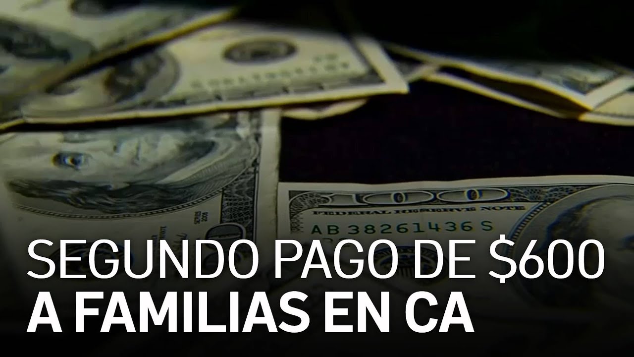 California podría enviar segundo cheque de estímulo económico por 600