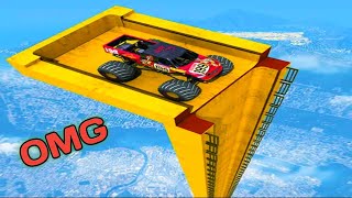 Mega Ramp Monster Truck Driving Stunts Racing Game Android Games NHK Games Pro screenshot 4