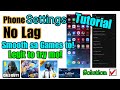 MA-LAG PHONE MO? TRY MO TO SURE NO LAG NA YAN WHILE GAMING | PHONE SETTINGS TUTORIAL | PhMarVzTV