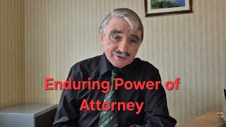 Enduring Power of Attorney 