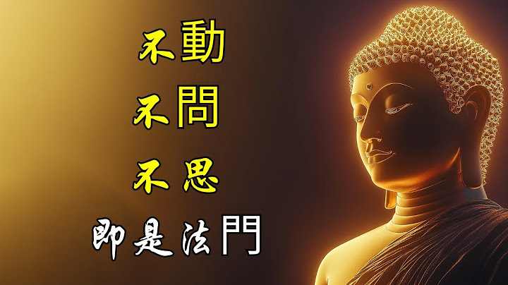 不動，不問，不思，即是法門 | 奥修 | 白云之道 | 神在找寻你 | 静心的力量 | 师父的教导 | 内在觉知 | 宁静与智慧