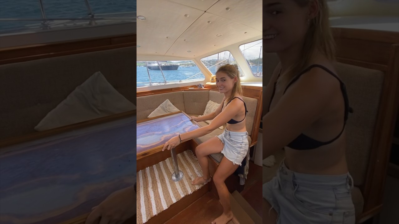 Things on our sailing boat that just make sense ⛵️ #sailing #shorts