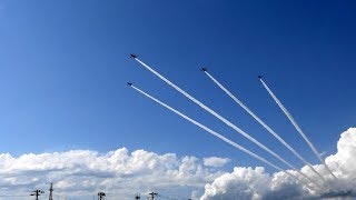20180905 本日のブルーインパルス 基地上空訓練 #1-2