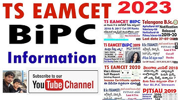 ts eamcet 2023 bipc cousellings  information