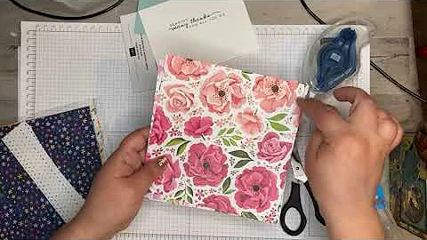 Stampin' Up Hues of Happiness Fun Fold Video Tutor...