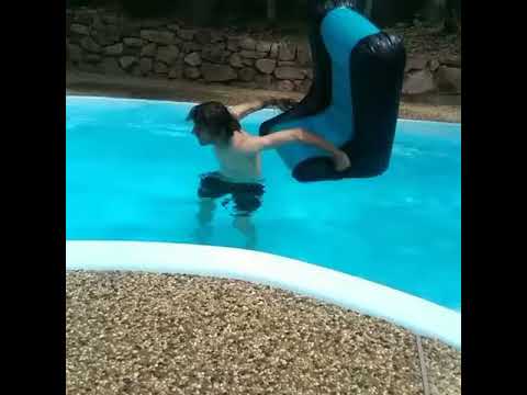 Inflatable Chair Fail