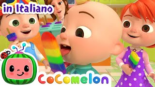 Impara I Colori Con Il Ghiacciolo Di Color Arcobaleno Cocomelon Italiano - Canzoni Per Bambini