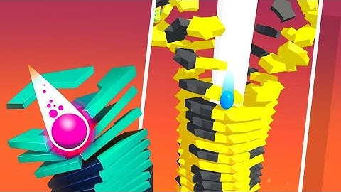 Drop Stack Ball - Fall Helix Blast Crash 3D- Walkthrough Gameplay Part 1 (ios&Android)