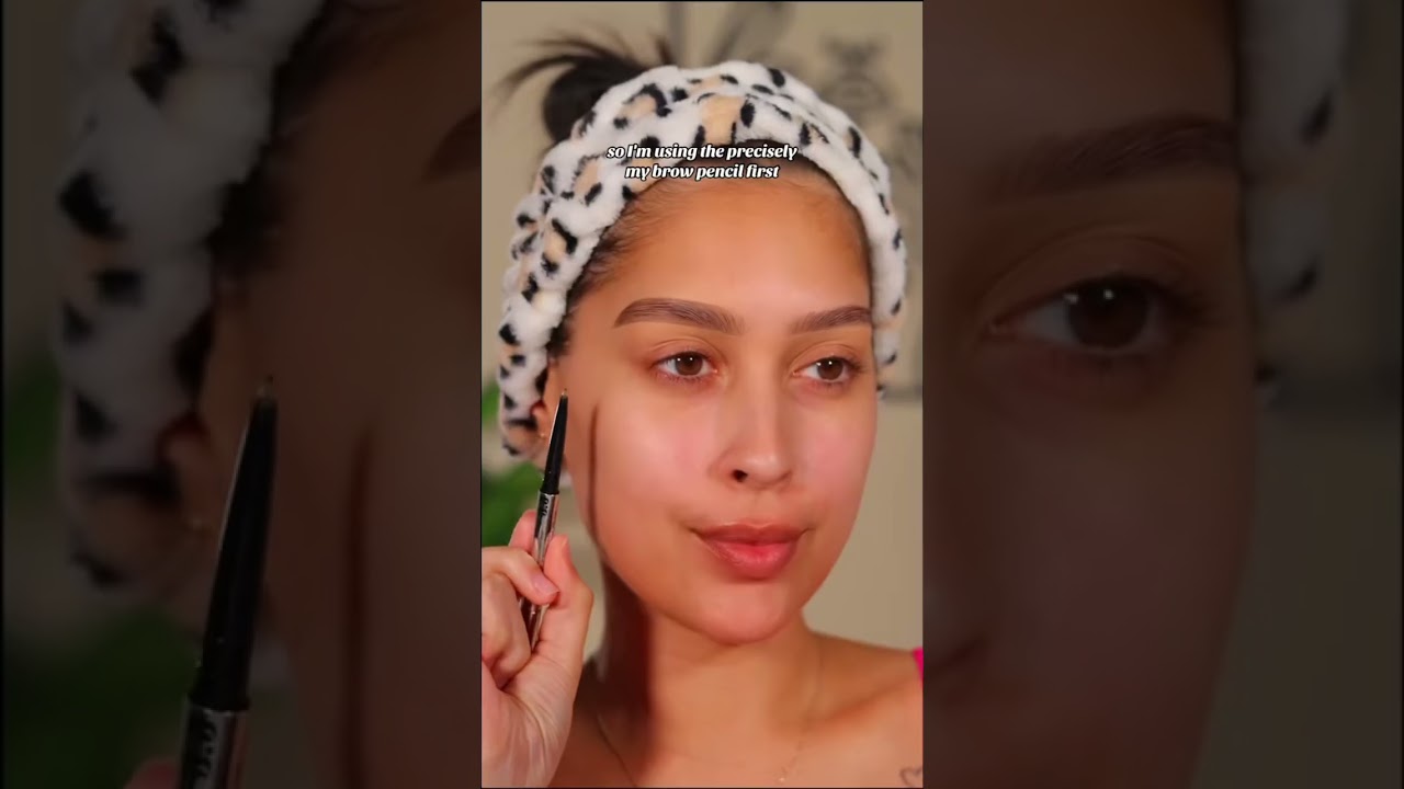 BROW ROUTINE #brows #benefitbrows #eyebrowtutorial