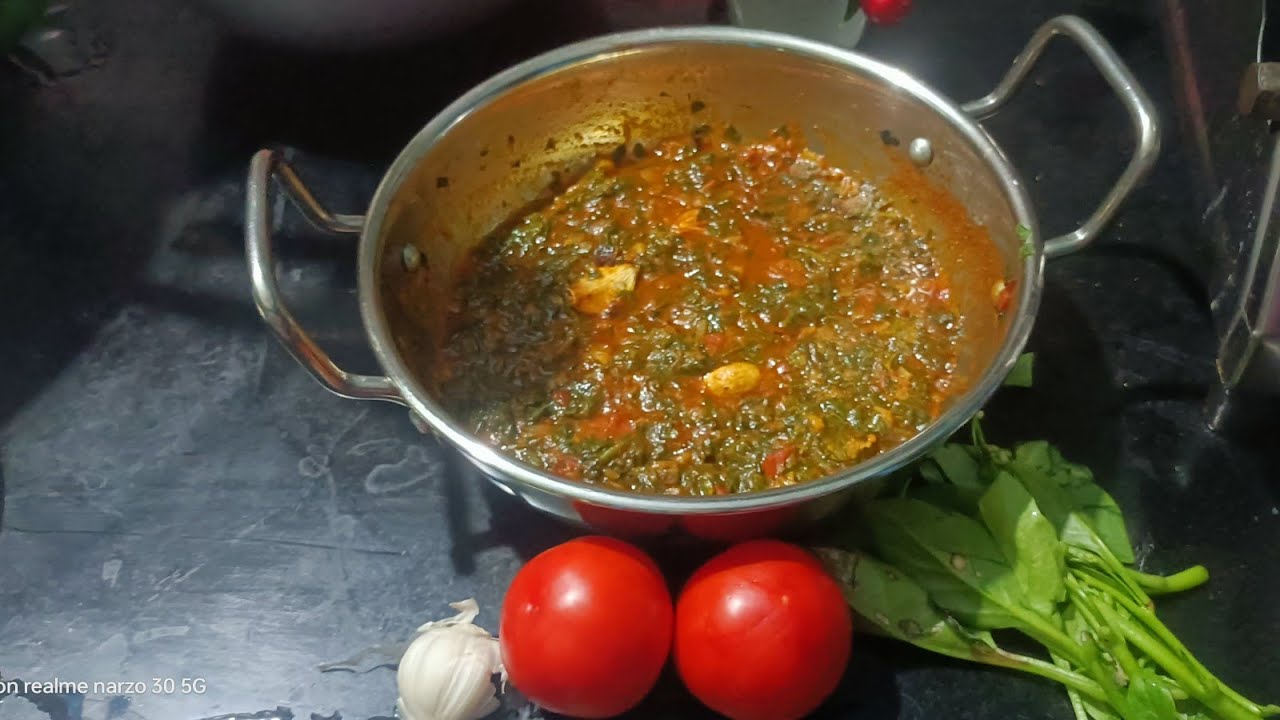 బచ్చల కూర టమాట 😋👌