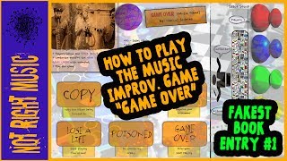 Music Improvisation Game: Game Over (Fakest Book Entry #1) screenshot 2