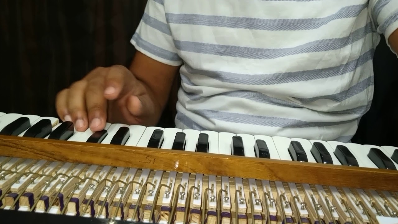 Mere raske qamar on harmonium by Manish Kumar YouTube