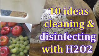 We usually find hydrogen peroxide in the first aid aisle or a kit, but
there are so many extra uses for aside from taking care...