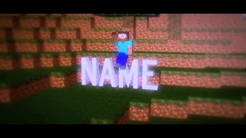 FREE AWESOME 3D MINECRAFT INTRO TEMPLATE [My First MC Intro]