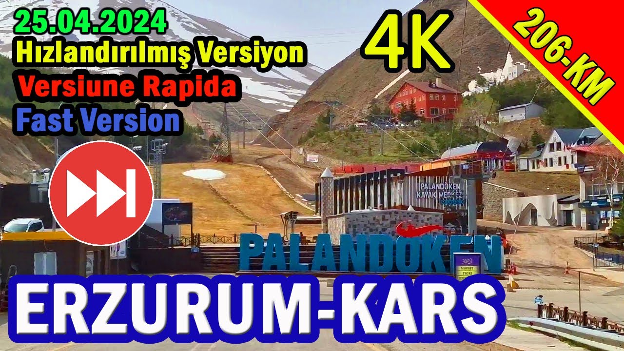 Erzurum-Kars | Hızlı Versiyon (Türkiye Turu - Video #40)