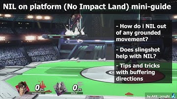 NIL on platform (No Impact Land) guide