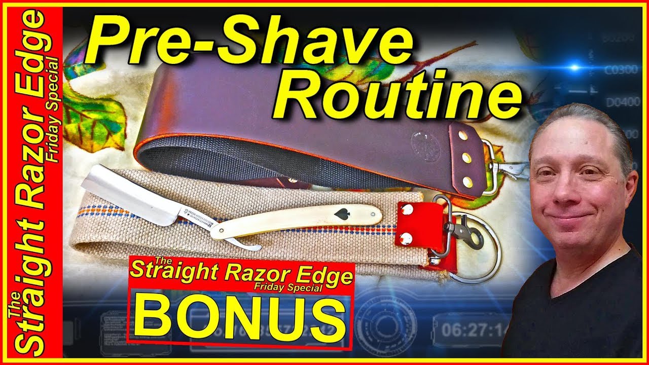Full Straight Razor Shave the PreShave Routine YouTube