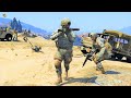 GTA 5 NPC Wars 36 (US Army vs Merryweather Security | Juggalos)