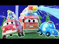 Watch out! FIRETRUCK’s WATER HOSE is out of control! | Car Repair  | Kid Cartoons | Trucks Videos