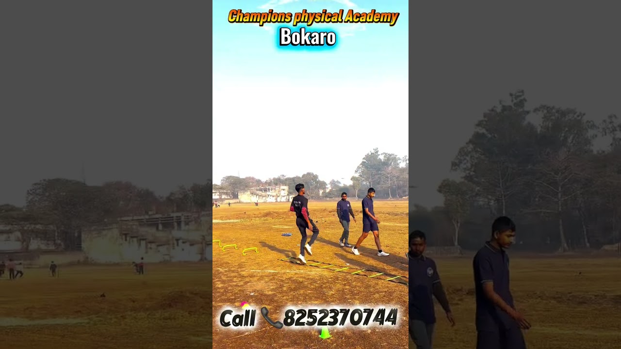champion physical academy bokaro sec 3rd D  ready to fight